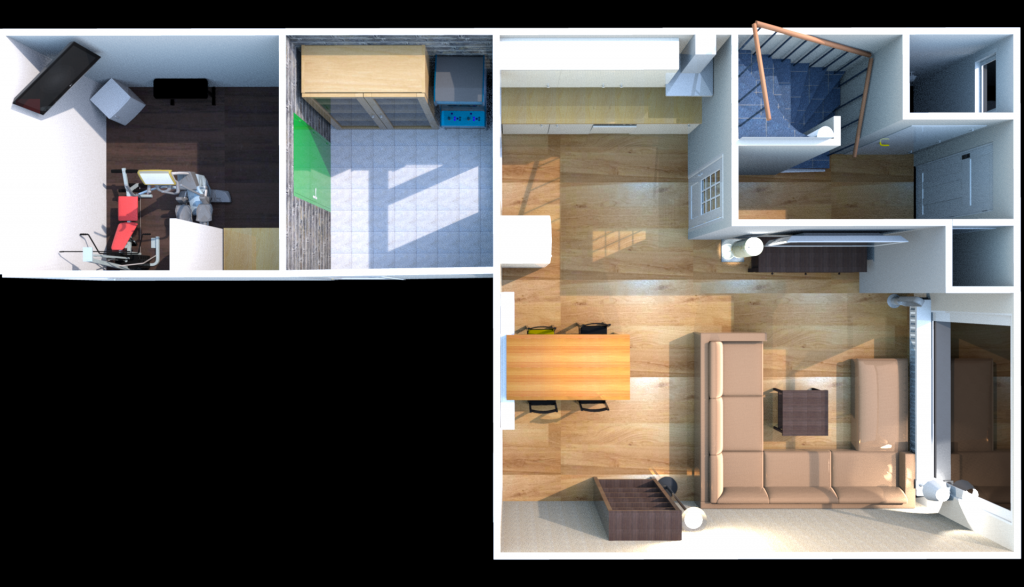 3D floorplan home assistant