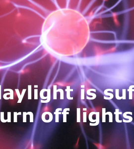 When daylight is sufficient turn off lights automation