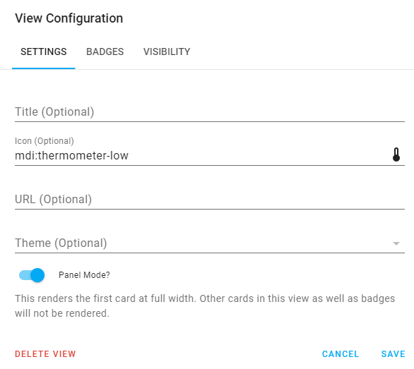 edit home assistant dashboard