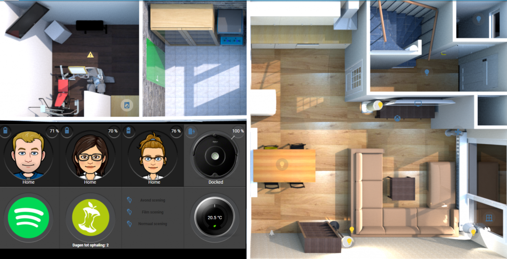 Interactive floorplan